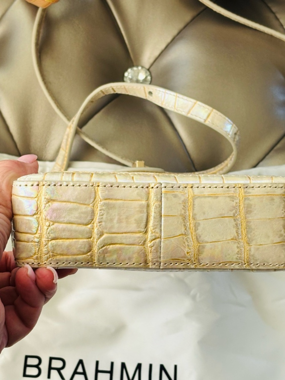 Brahmin Marley crossbody Tiramisu NEW - Picture 5 of 8